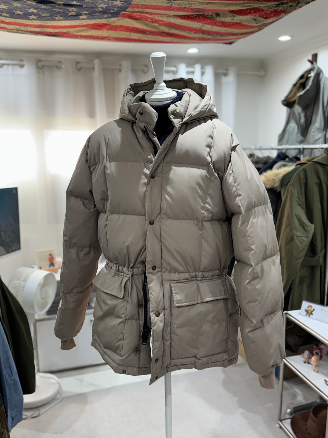 80s 에디바우어 카라코람 다운 파카 (XL) 상품이미지1