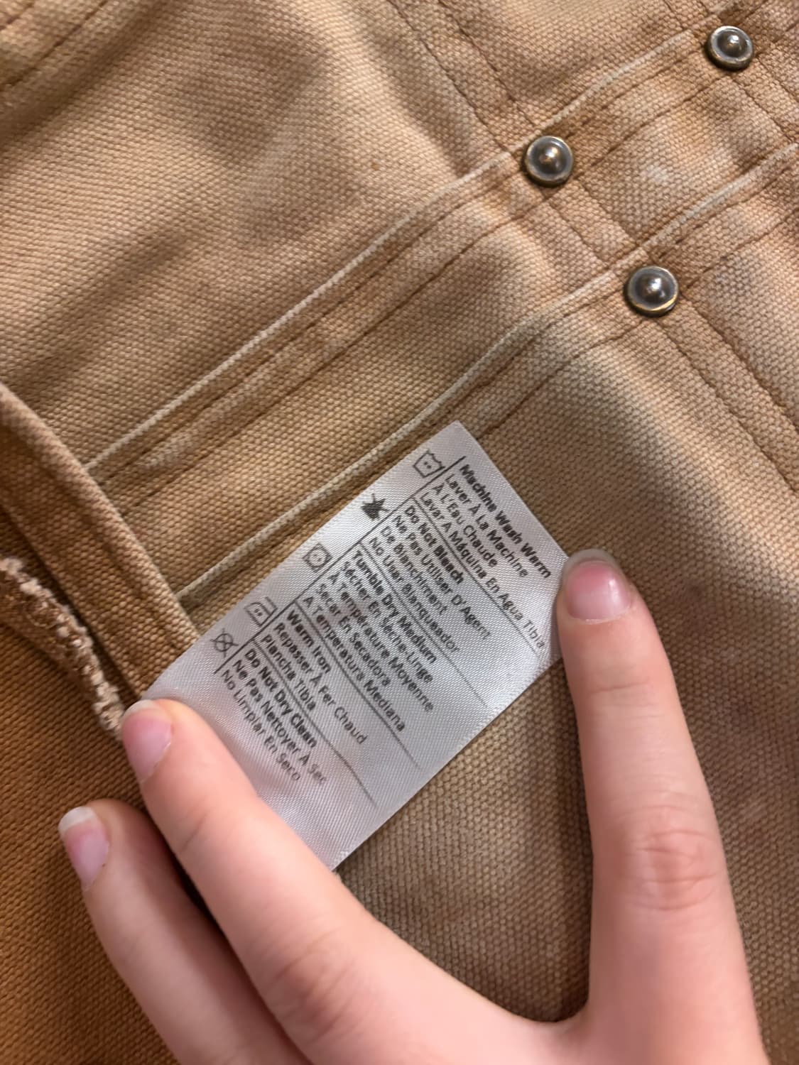 (정품/M) 칼하트 앞치마 a1   상품이미지5