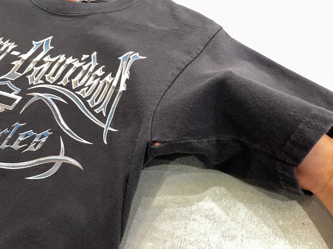 (S) Harley Davidson 할리 로고 프린팅 반팔티 상품이미지8