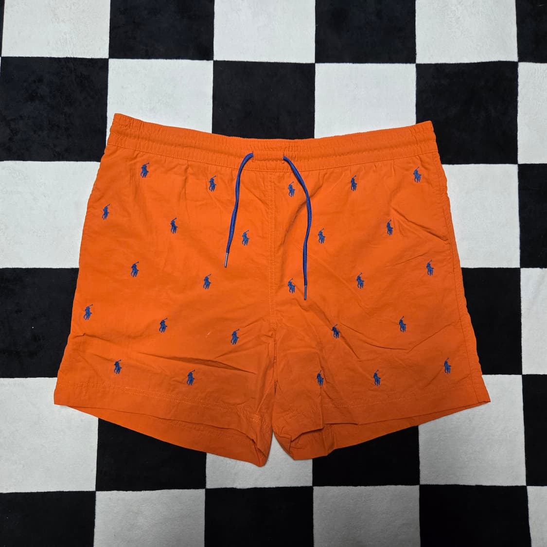 M 폴로랄프로렌 멀티포니 스윔팬츠 오렌지 수영복 상품이미지1