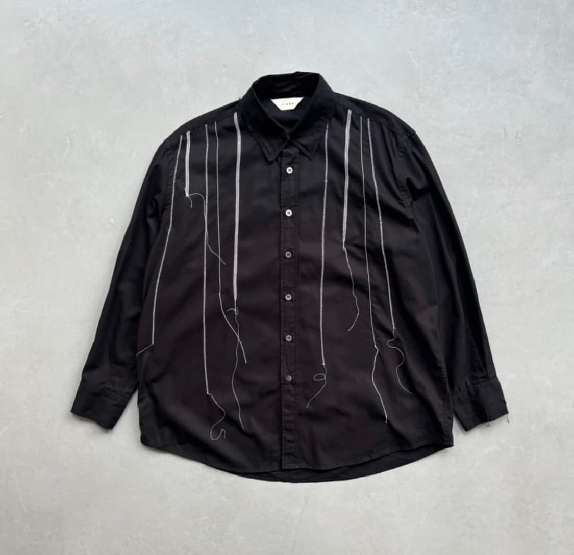지에다 오버핏 셔츠 상품이미지1