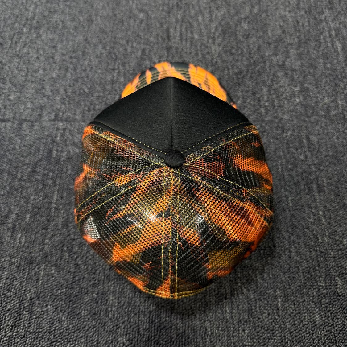 빌리어네어보이즈클럽 오렌지 카모 트러커 캡 상품이미지4