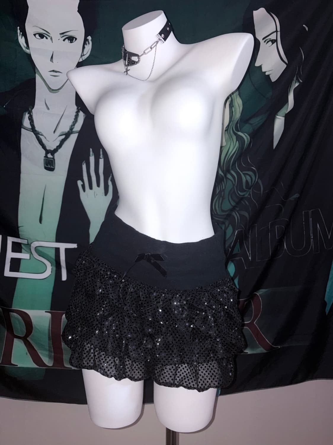 see-through lace skirt 상품이미지1