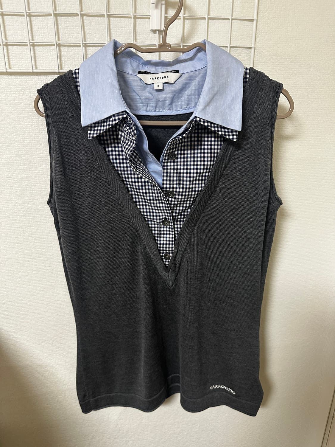 Markgong Sleeveless knit top 상품이미지2