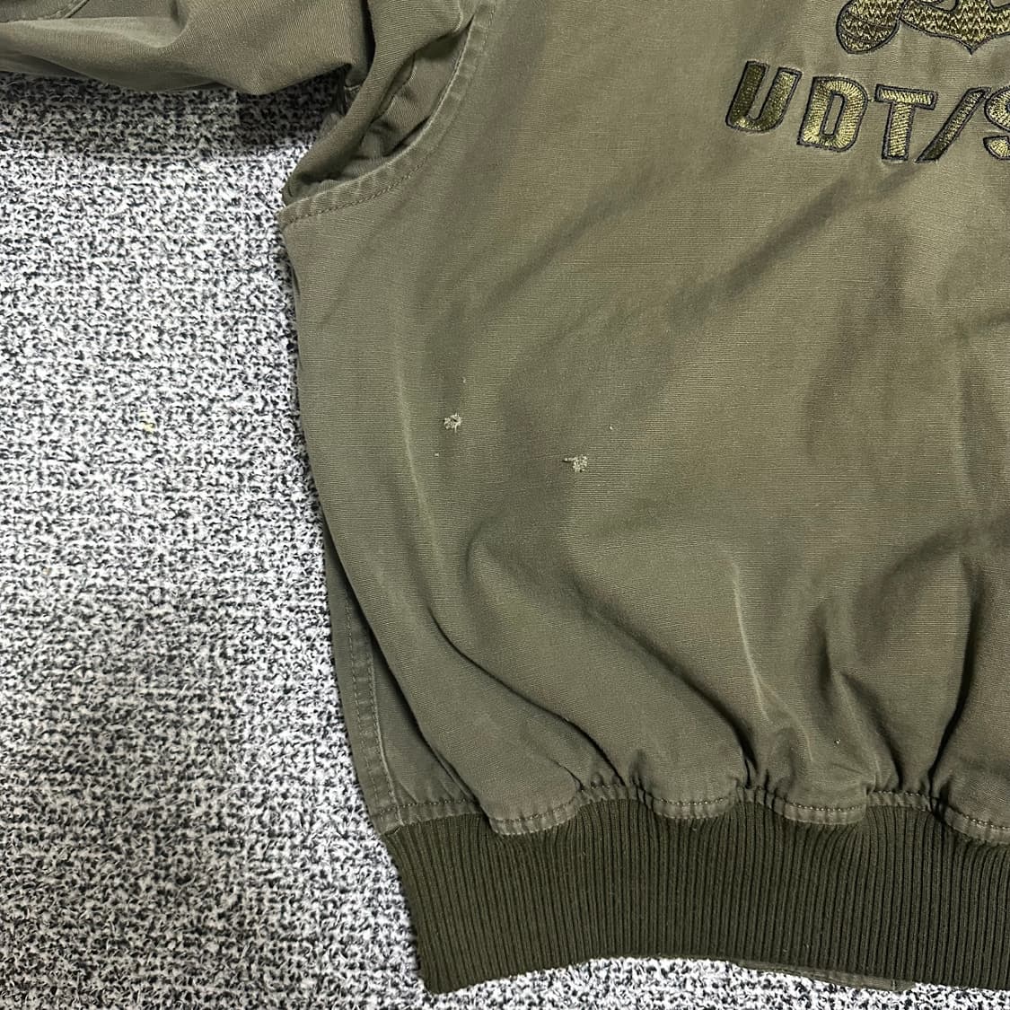 (L) OLD CROW 올드크로우 U.S. Navy 봄버 자켓 상품이미지4