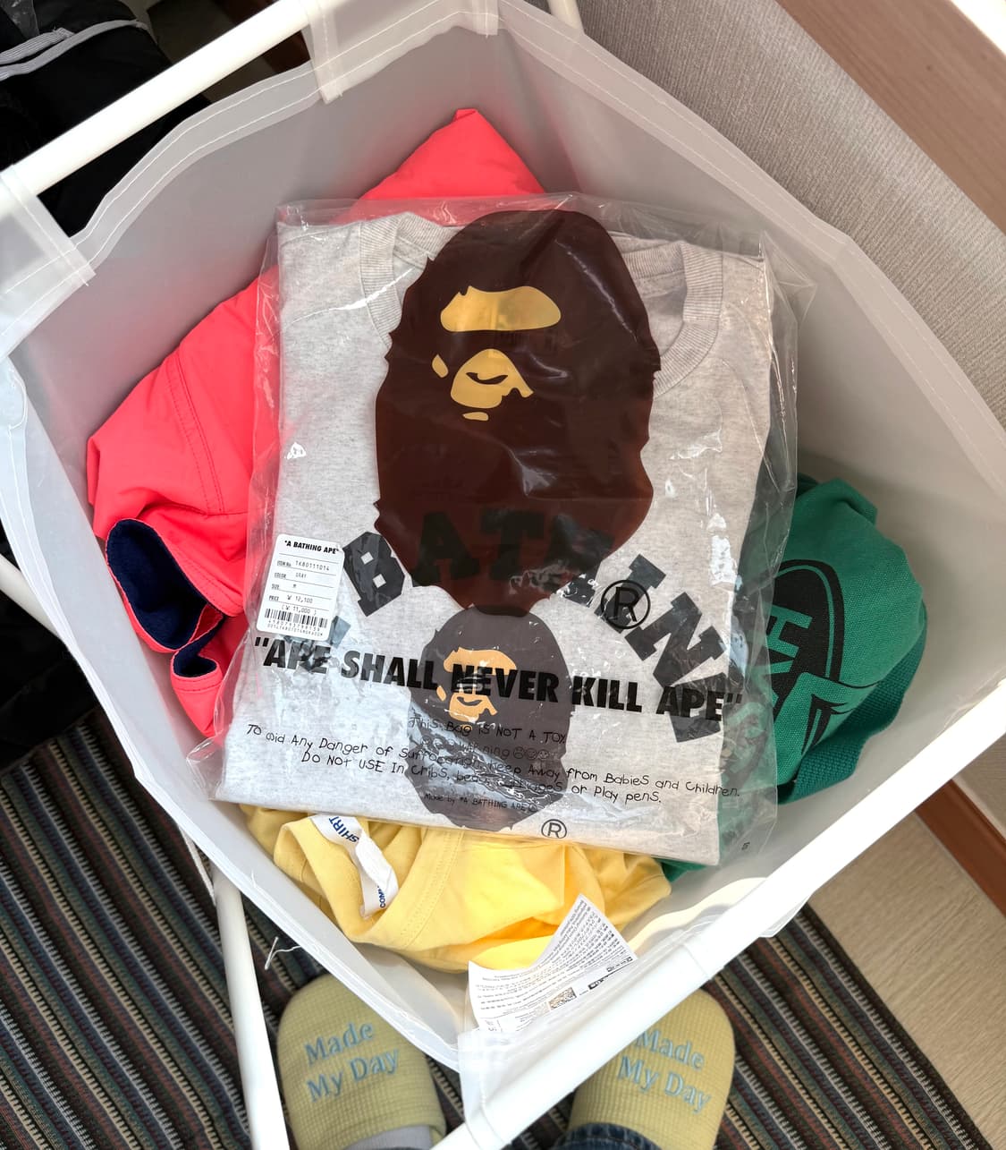 베이프 롱슬리브 티셔츠 상품이미지1