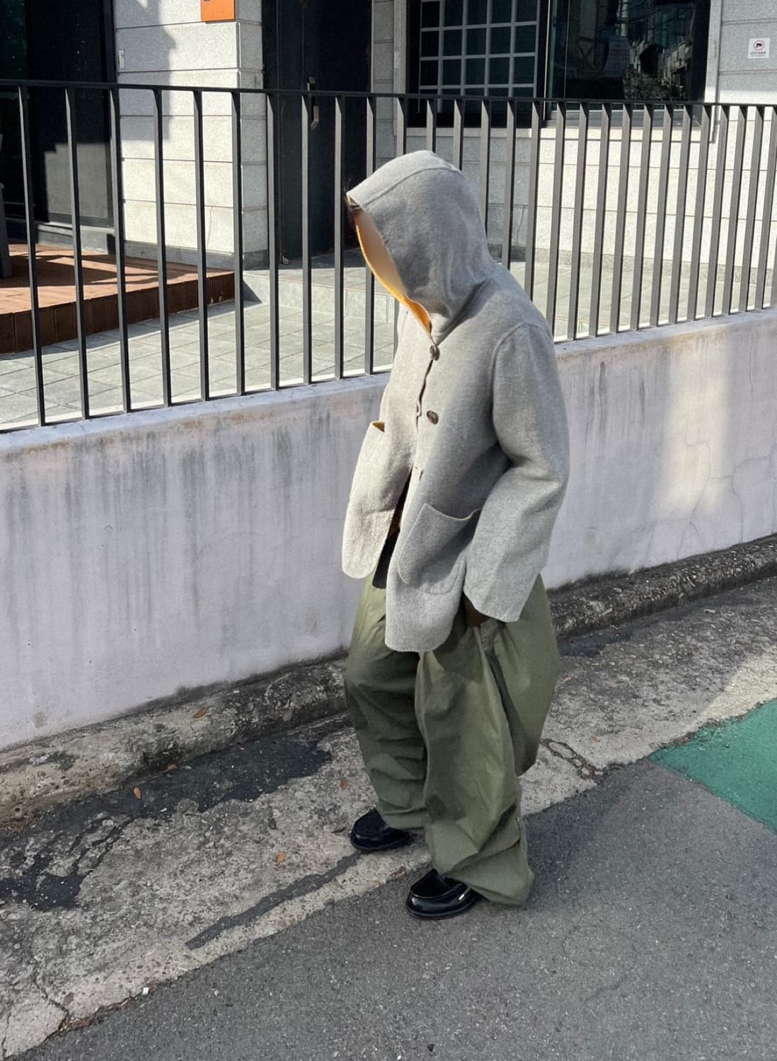 Hoody wool coat 상품이미지1