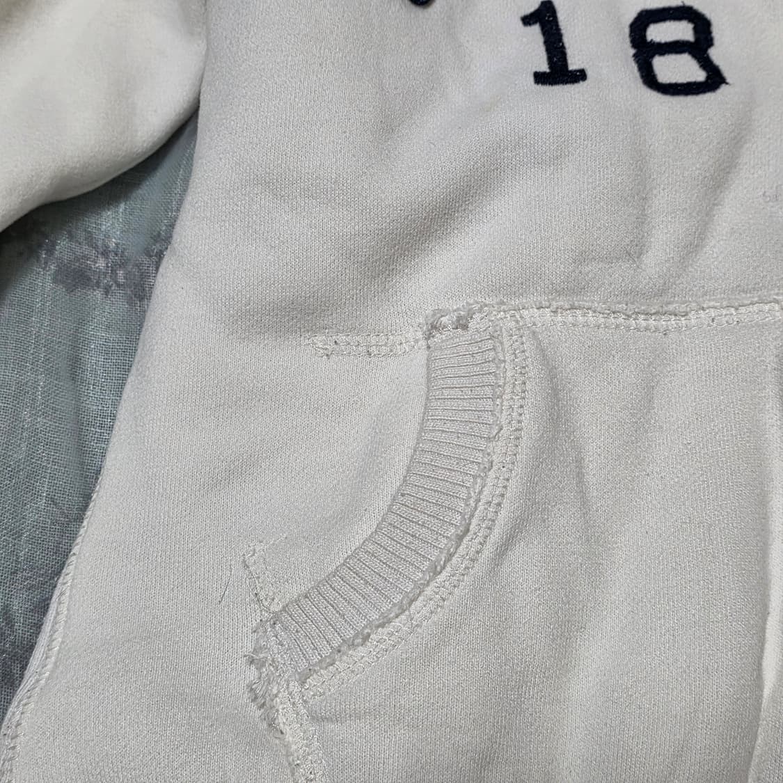 빈티지 아베크롬비 울프죠 투웨이 후드 집업 y2k 상품이미지3