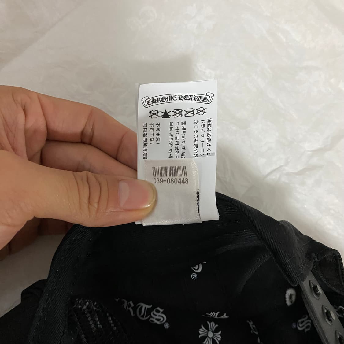 [Free] 크롬하츠 가스스테이션 모자 캡 블랙 상품이미지10