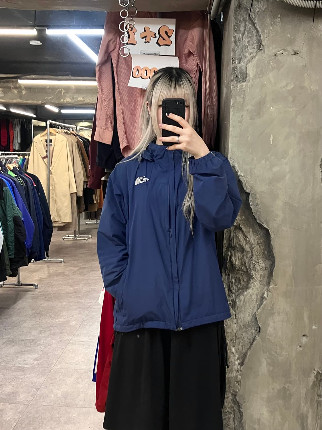 노스페이스 바람막이 네이비 105  #csz3176 상품이미지2