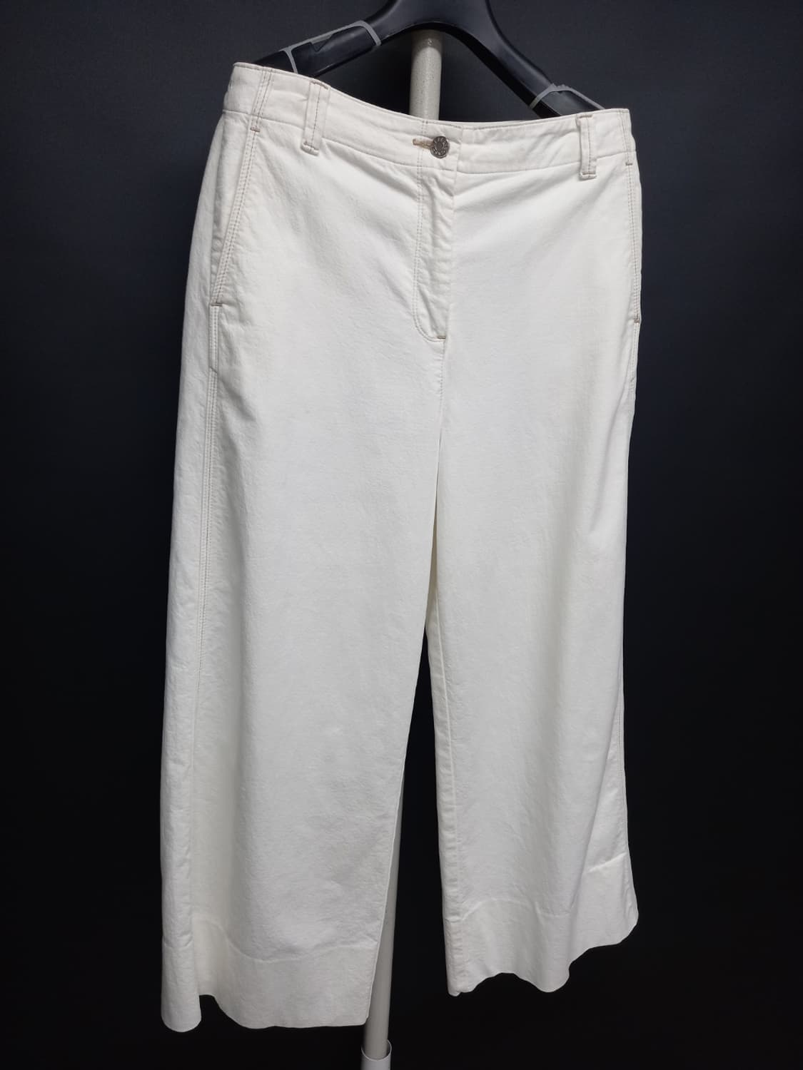 더 캐시미어 춘하추 면.마 일자통핏팬츠 28.29 상품이미지3