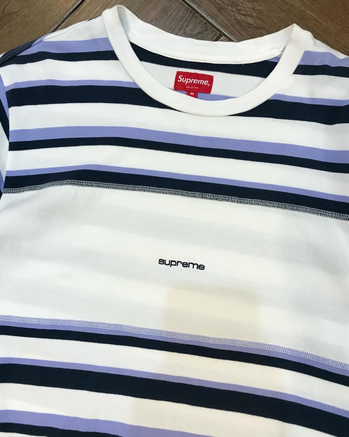 Supreme Blocked Stripe T-shirt  - 20Ss 상품이미지6