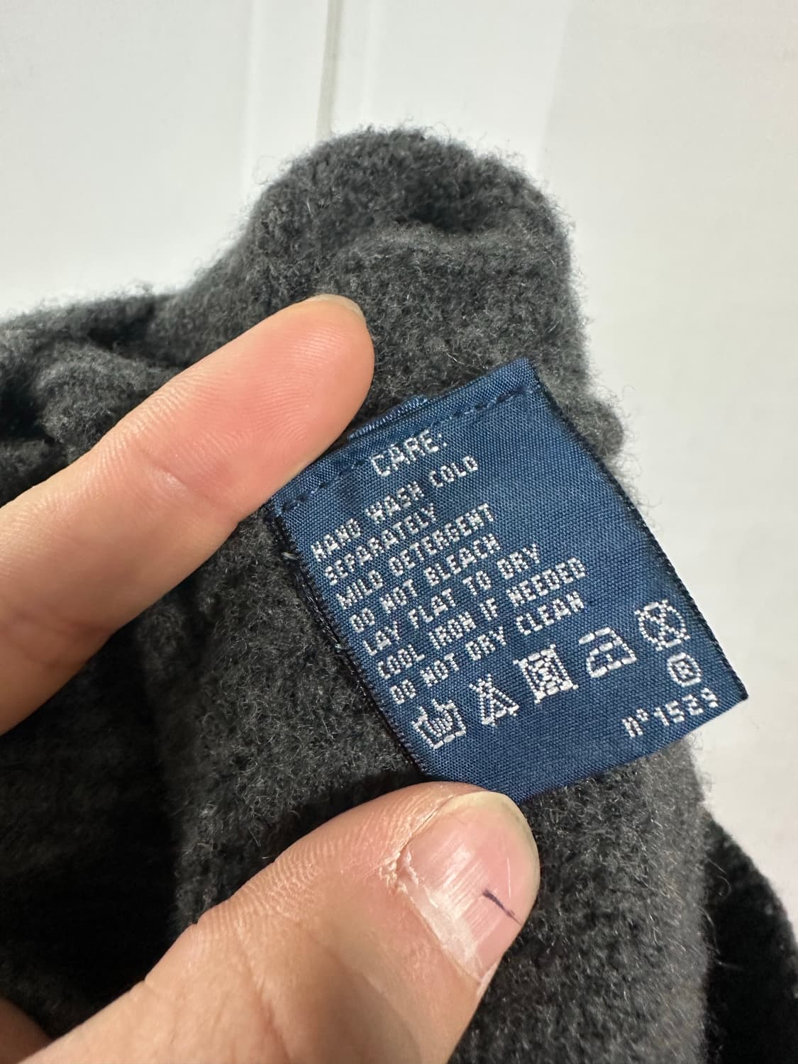 랄프로렌 캐시미어 울 레더패치 니트 상품이미지4