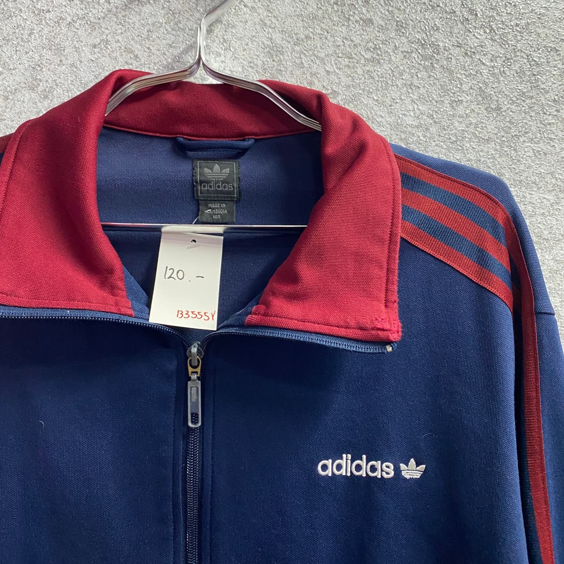 아디다스 베켄바우어 스몰로고 트랙탑 져지 B3555 상품이미지3