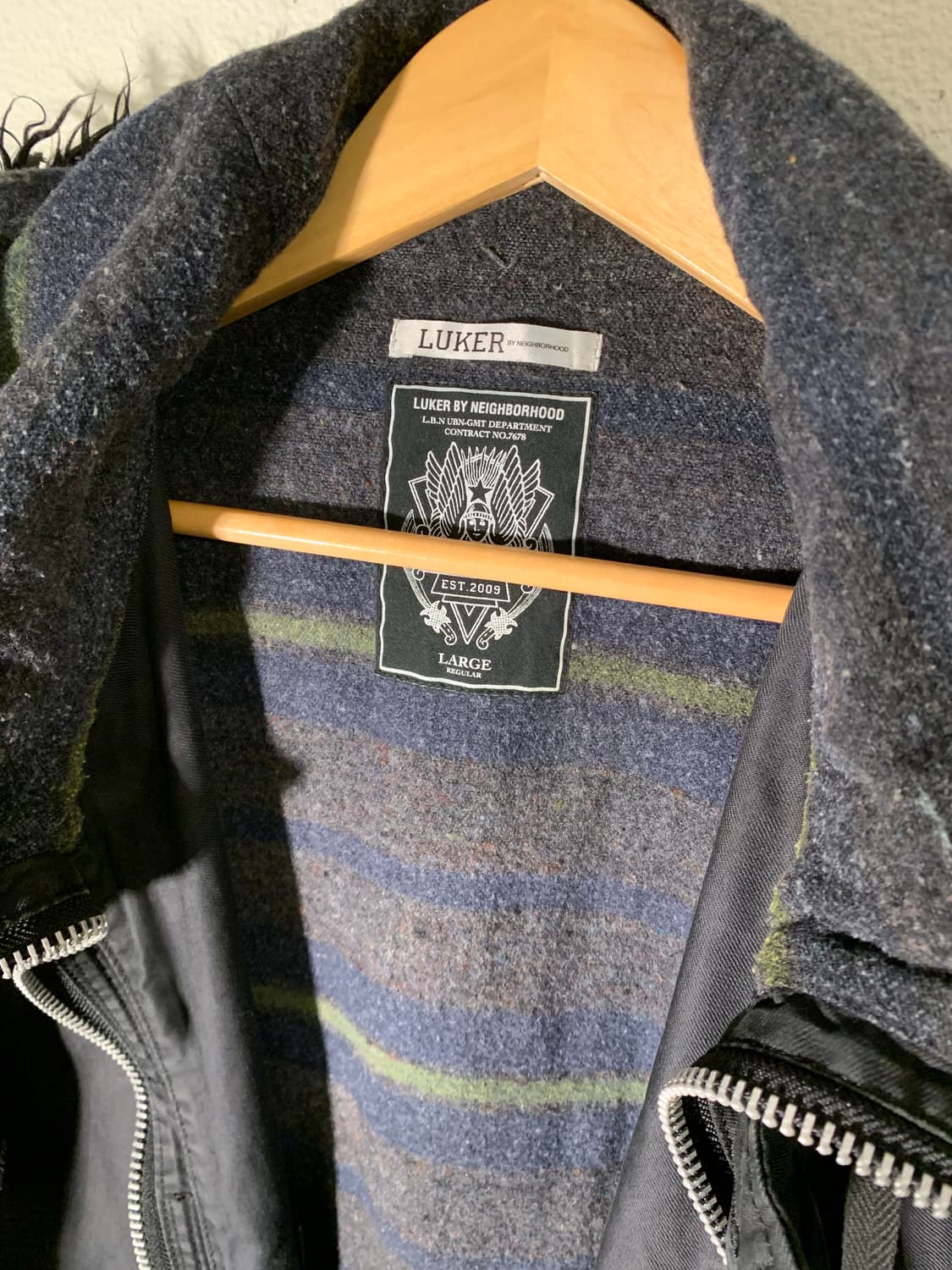 Luker by neiborhood 해골 패치 파카 상품이미지10