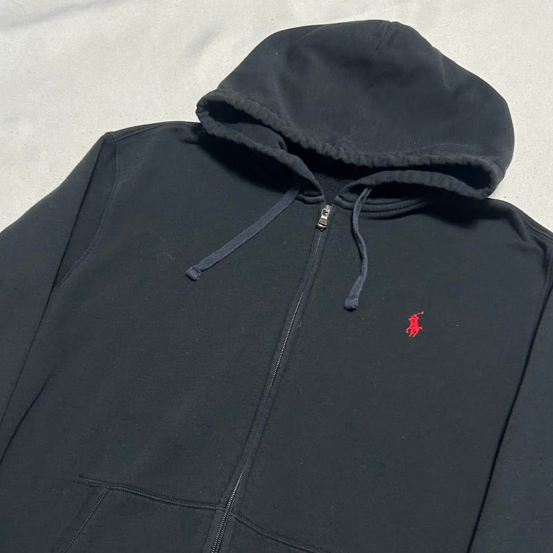 🫶🏻 폴로랄프로렌 Black 기모 후드집업 🫶🏻 상품이미지2