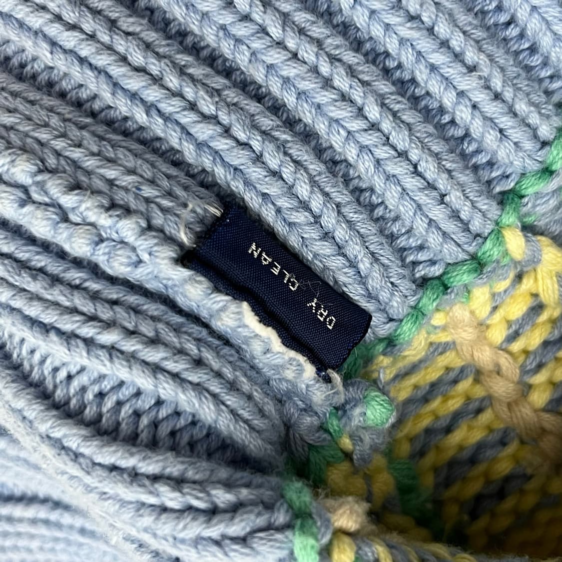 폴로 랄프로렌 파스텔 체크패턴 니트 M 상품이미지5