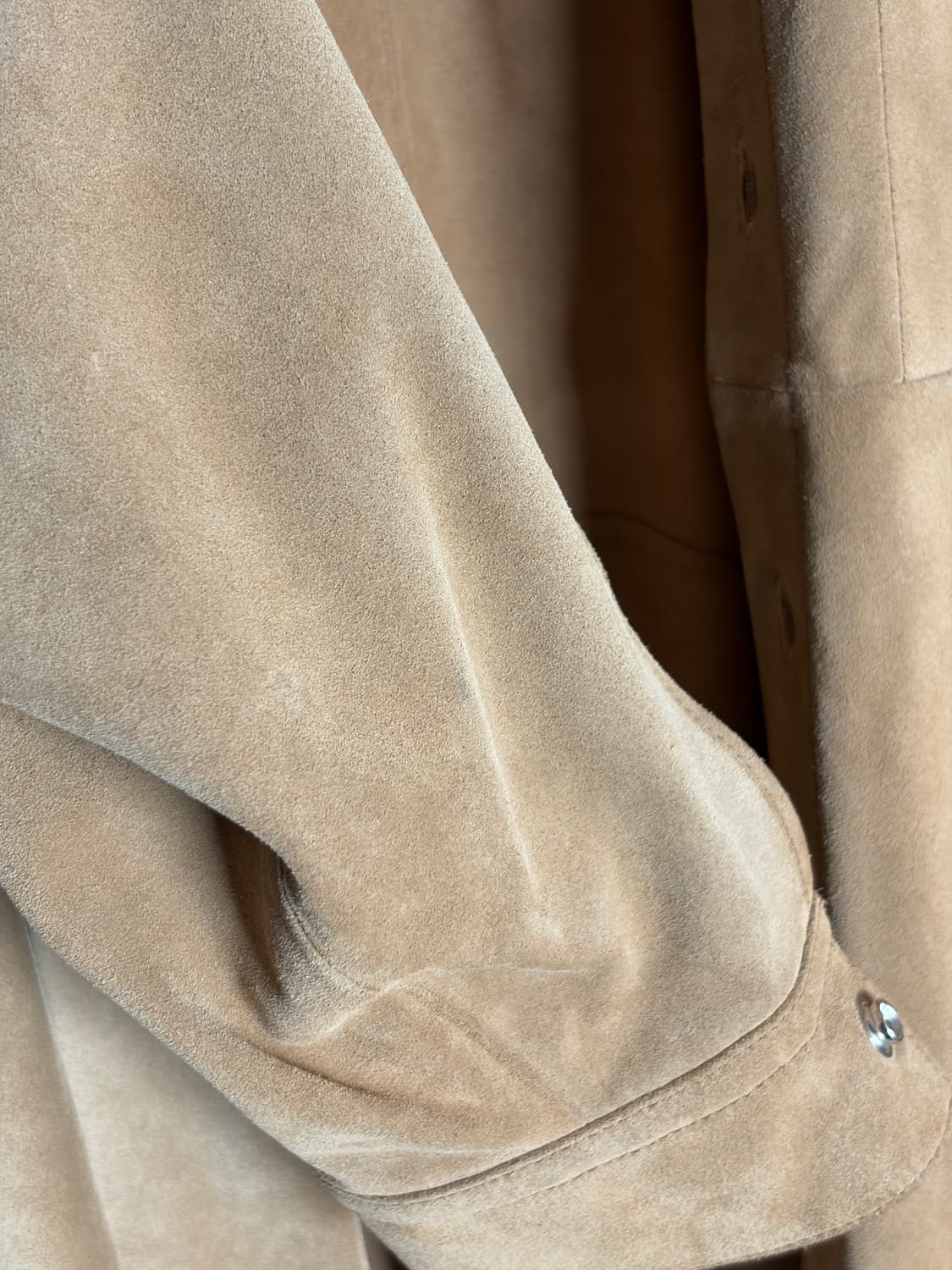 아크네 스튜디오 오버시이즈 스웨이드 셔츠 48 상품이미지6