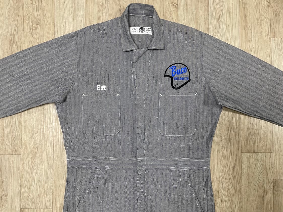 100) 90's 레드캡 부코 헤링본데님 점프수트(RRL&LVC&폴로) 상품이미지1