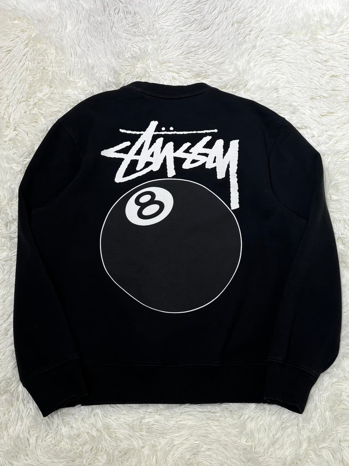 스투시 8볼 블랙 맨투맨 상품이미지6