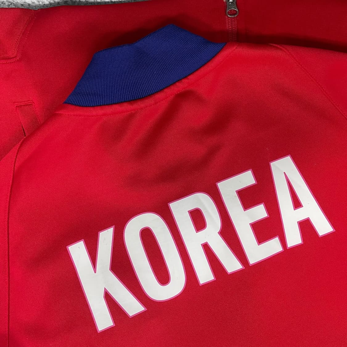 나이키 대한민국 국대 트랙탑 져지 레드 상품이미지3