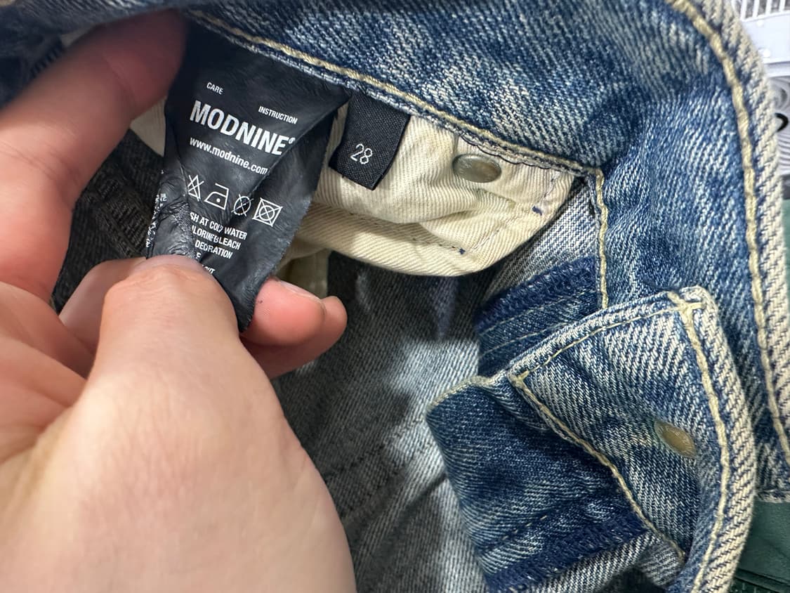 mod 9 빈티지 와이드 데님 상품이미지9