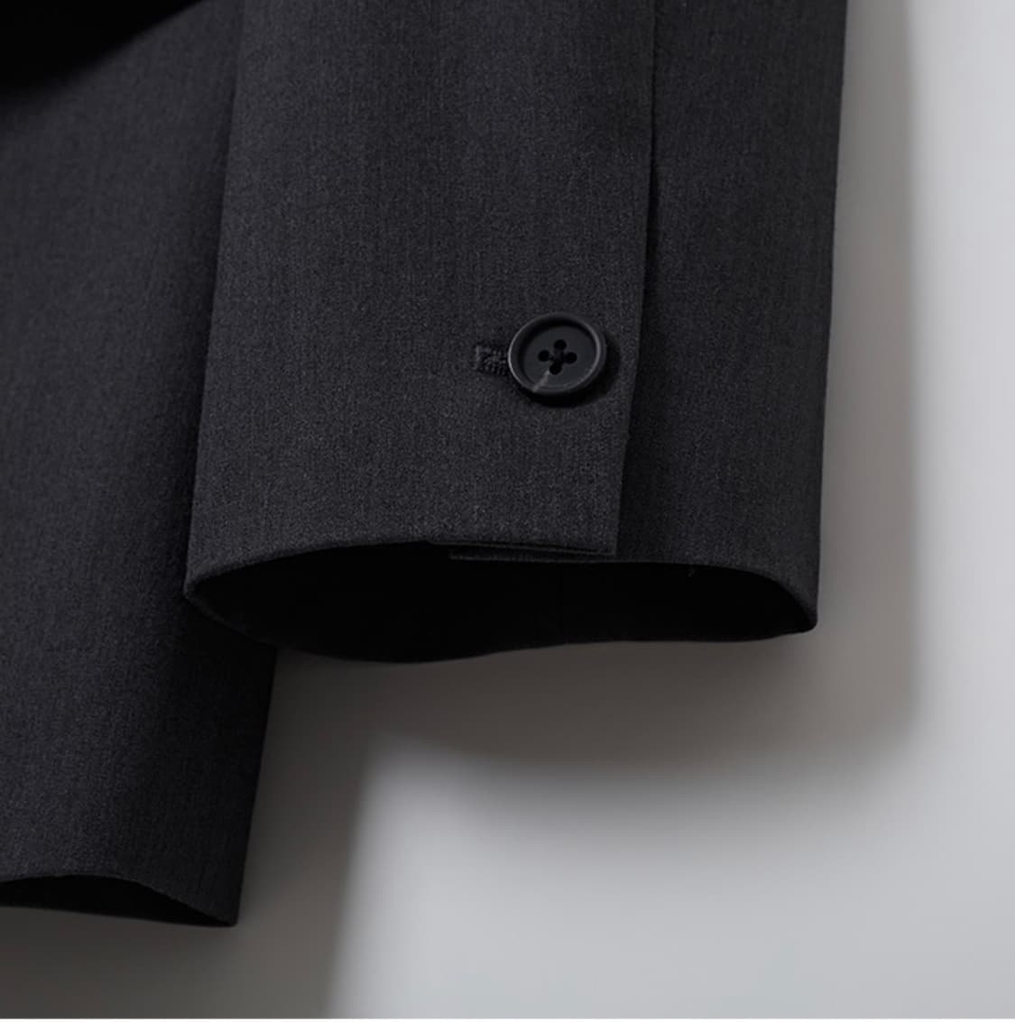 스파오 에센셜 오버핏 자켓 (블랙) 상품이미지4