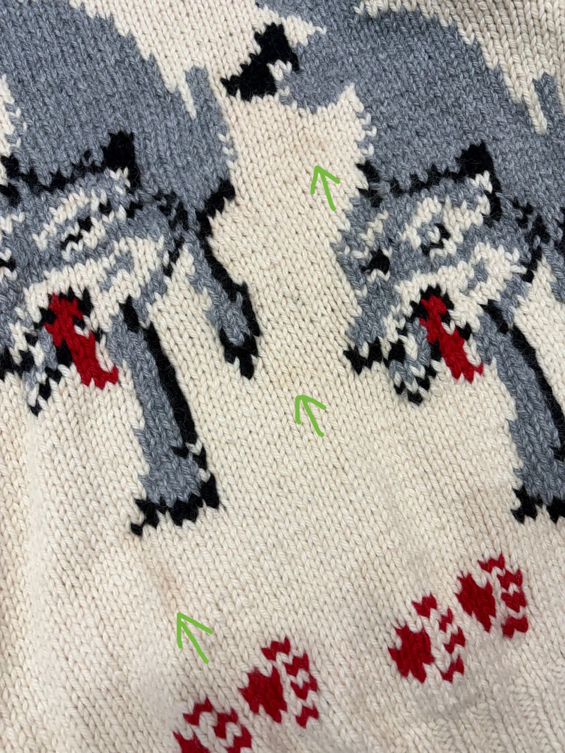 1950‘s Wolf Cowichan 늑대 코위찬 XXL 상품이미지9