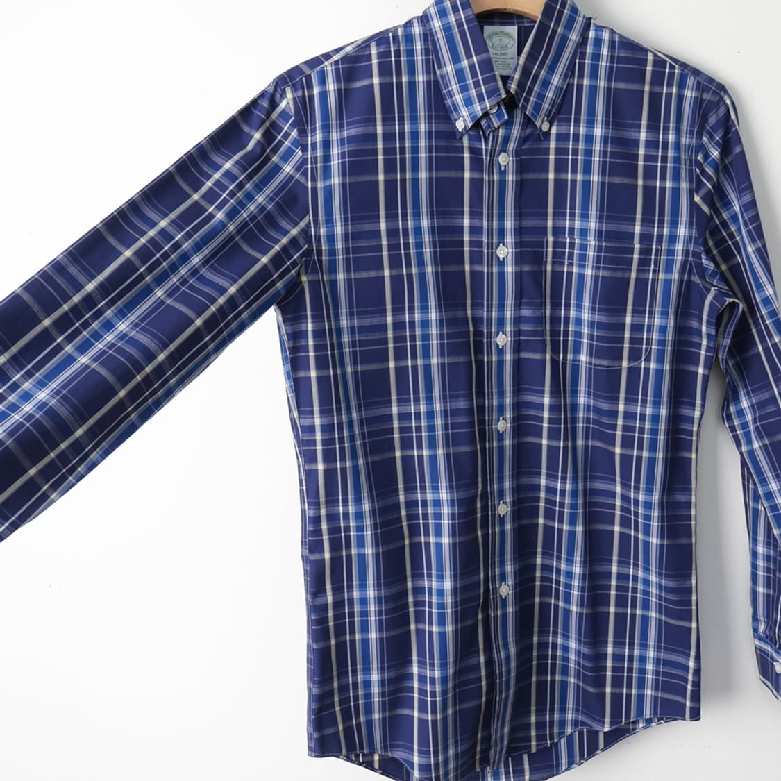 90/브룩스브라더스 밀라노 체크셔츠 상품이미지5