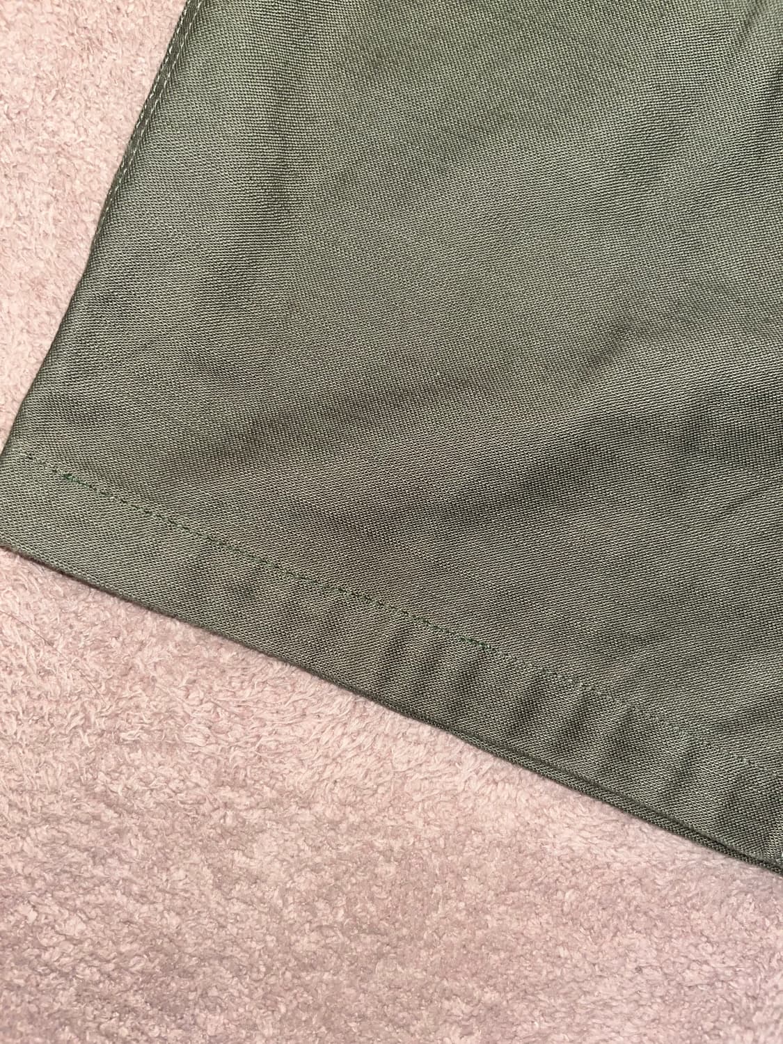 시오타 베이커 팬츠 올리브 (와이드 스트레이트, 5size) 상품이미지4