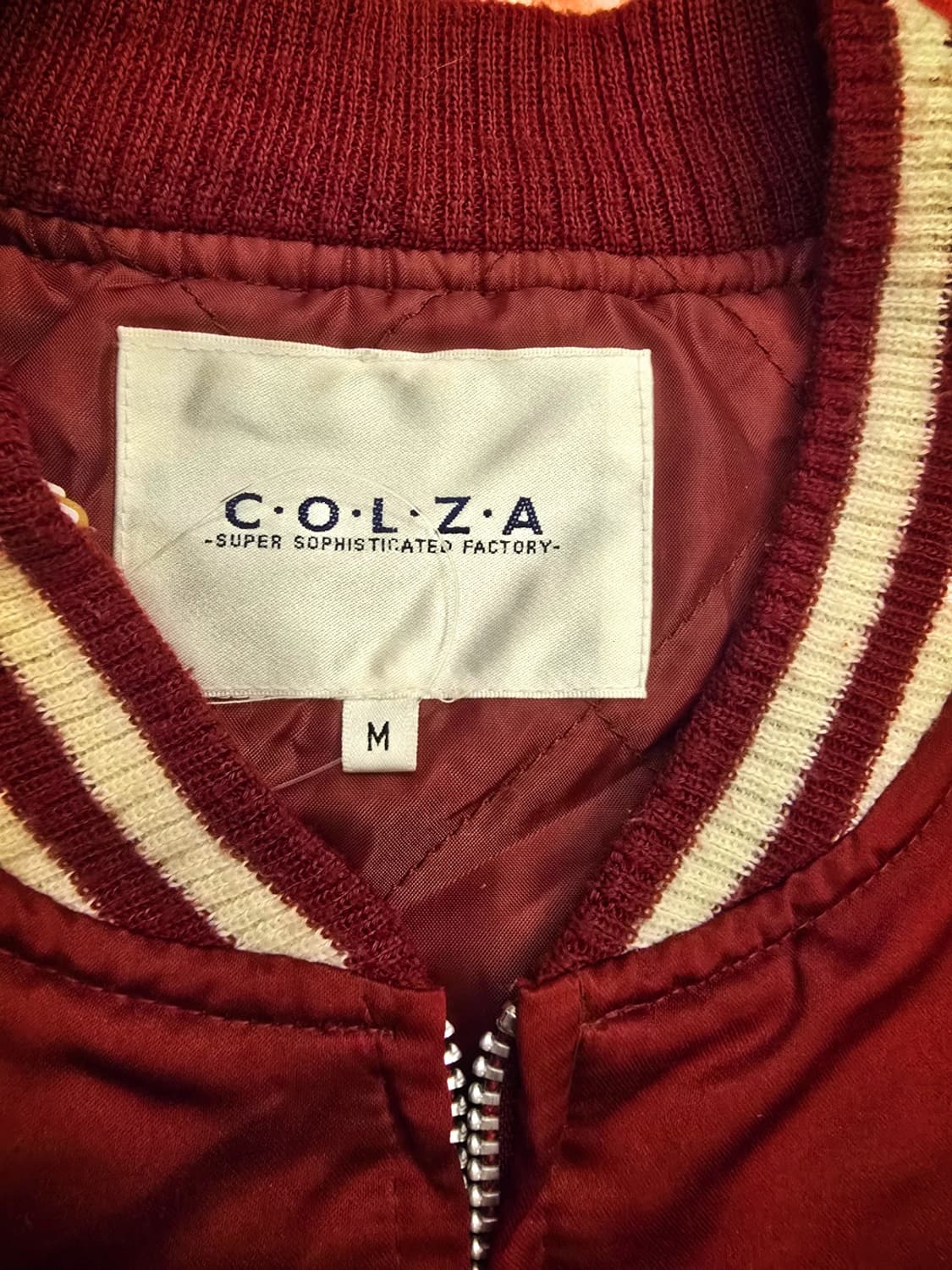 Colza 콜자 일본빈티지 새틴 스카잔/점퍼 상품이미지5