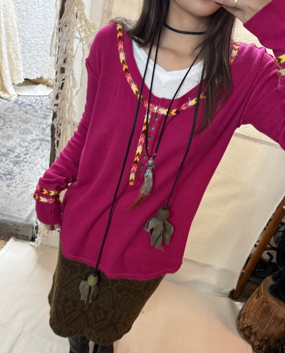 (택o) free people 히피 니트 상품이미지1