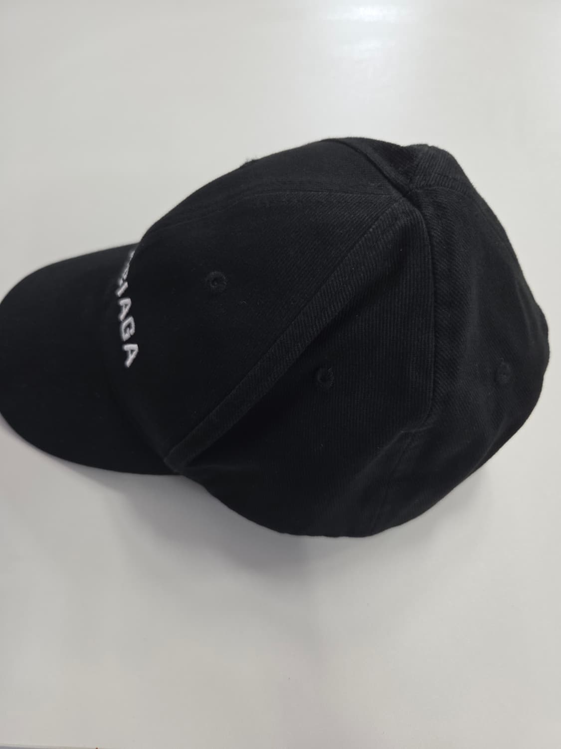 BALENCIAGA 발렌시아가 클래식 로고 자수 볼캡 블랙 상품이미지2