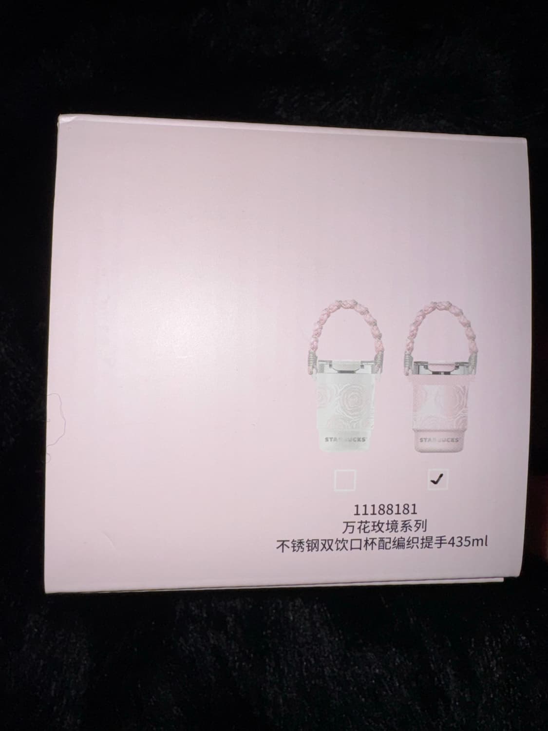 중국 스타벅스 MD 핑크로즈 머그 텀블러 새상품 상품이미지4