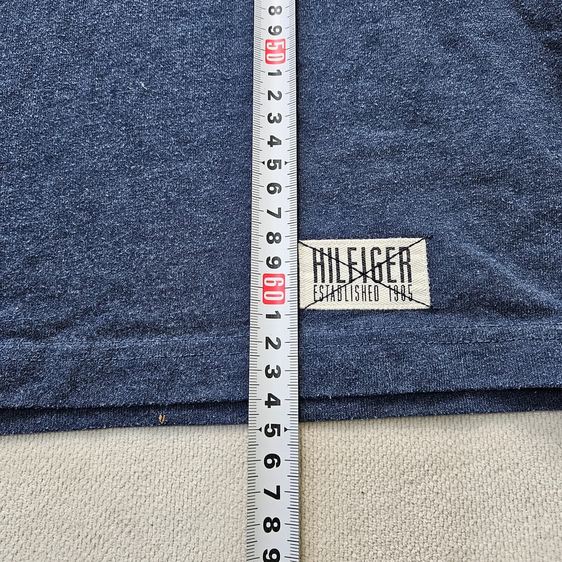 XS 타미힐피거 라운드넥 긴팔 티셔츠 0313 Y 상품이미지7