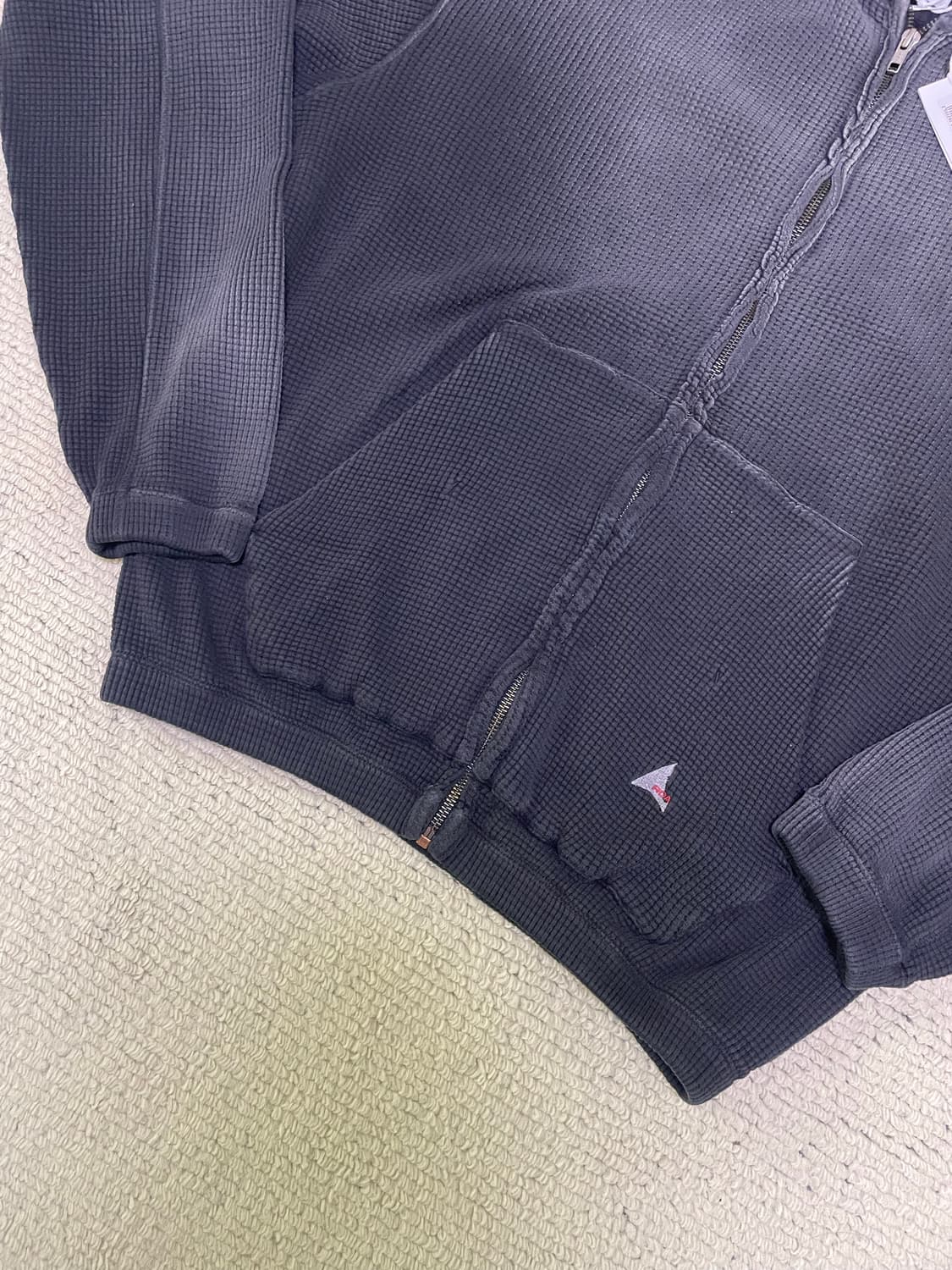 Roa bee sun faded 와플 후드 S 상품이미지4