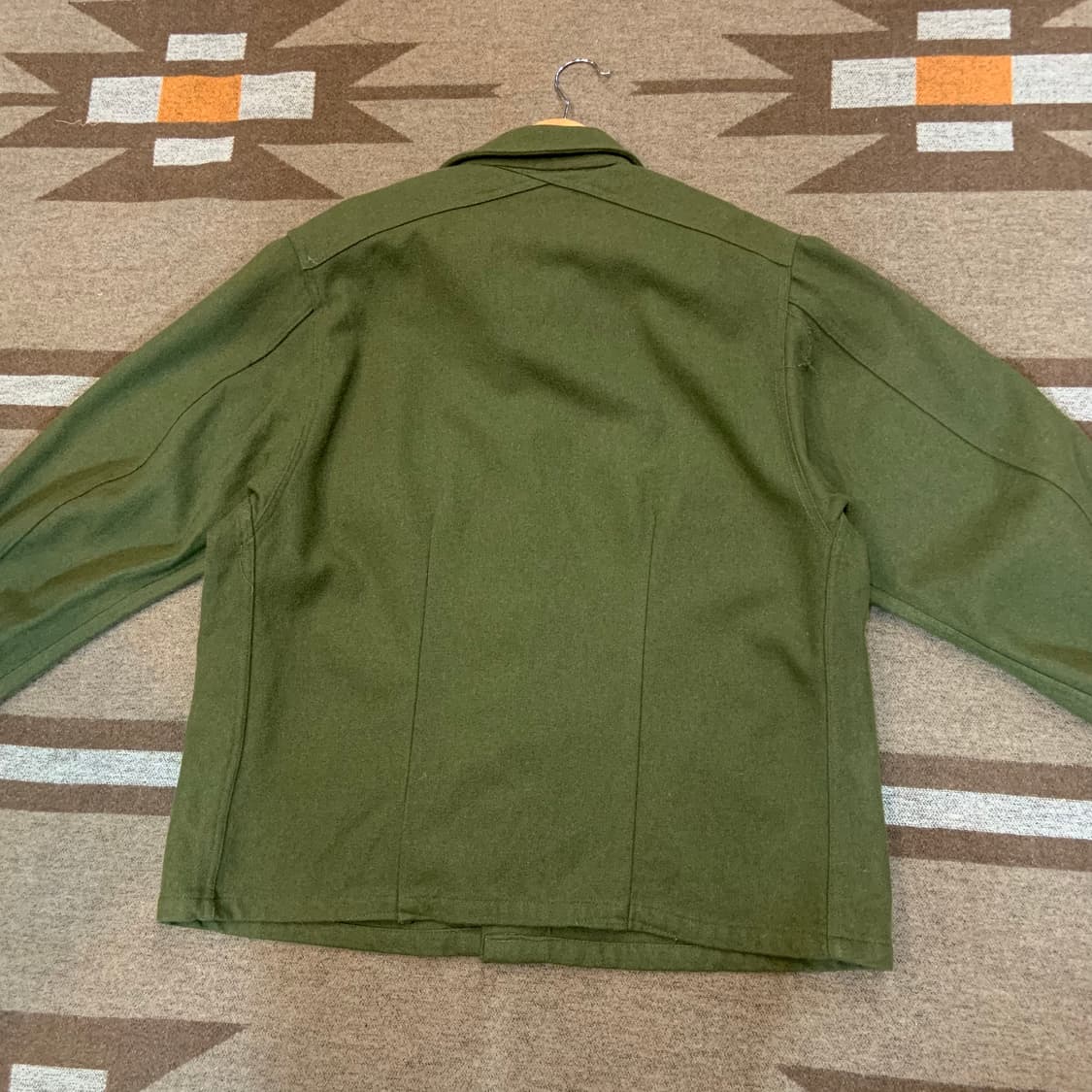 미군 오리지널 og-108 울 필드 셔츠 L 상품이미지4