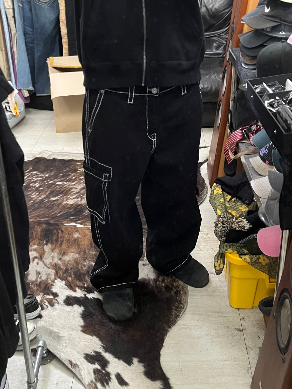 트루릴리젼 스티치 카고팬츠 상품이미지2