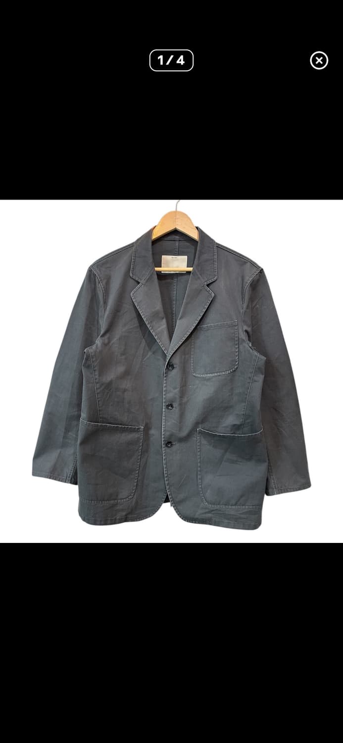 포터리 워시드 스포츠 자켓 차콜 [2] 상품이미지5