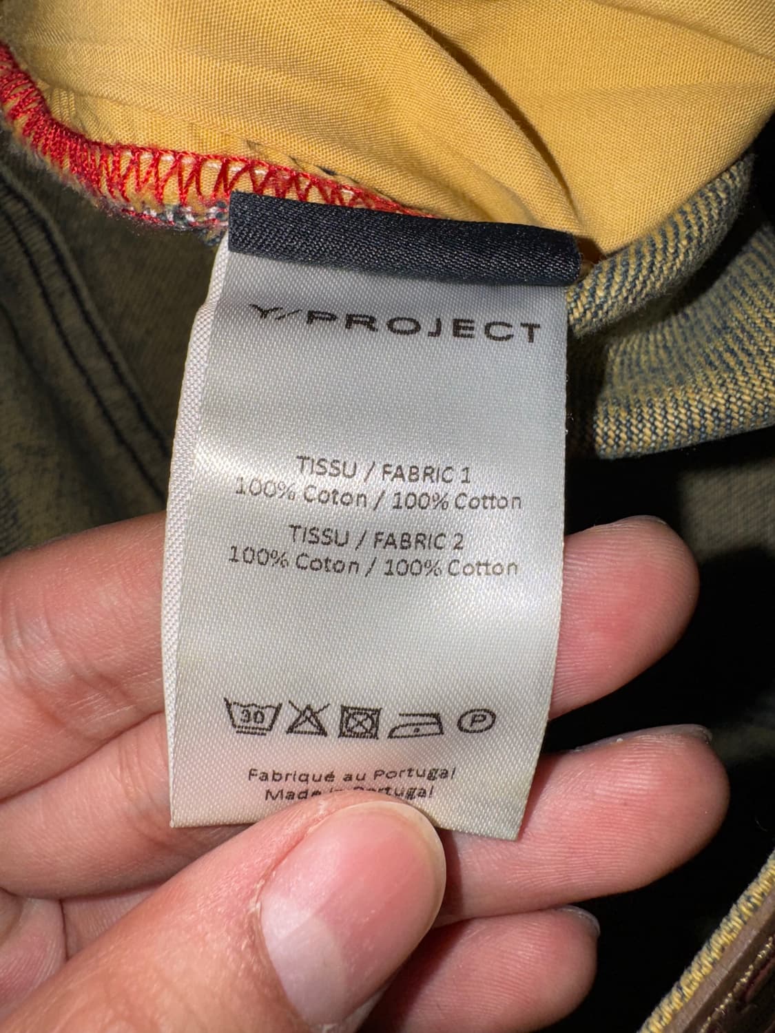 Y/Project 핀치드 데님 상품이미지6