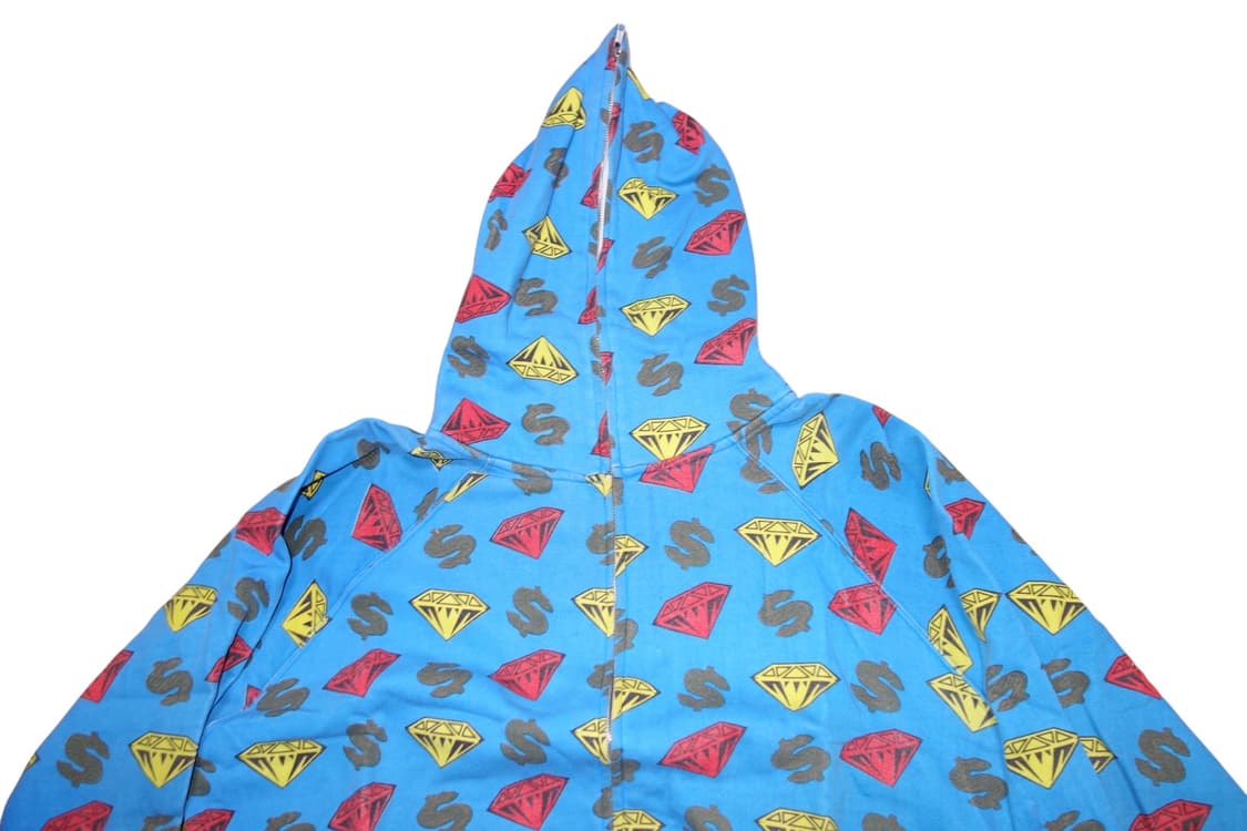 •빌리네어 보이즈 클럽 패턴 후드집업 상품이미지2