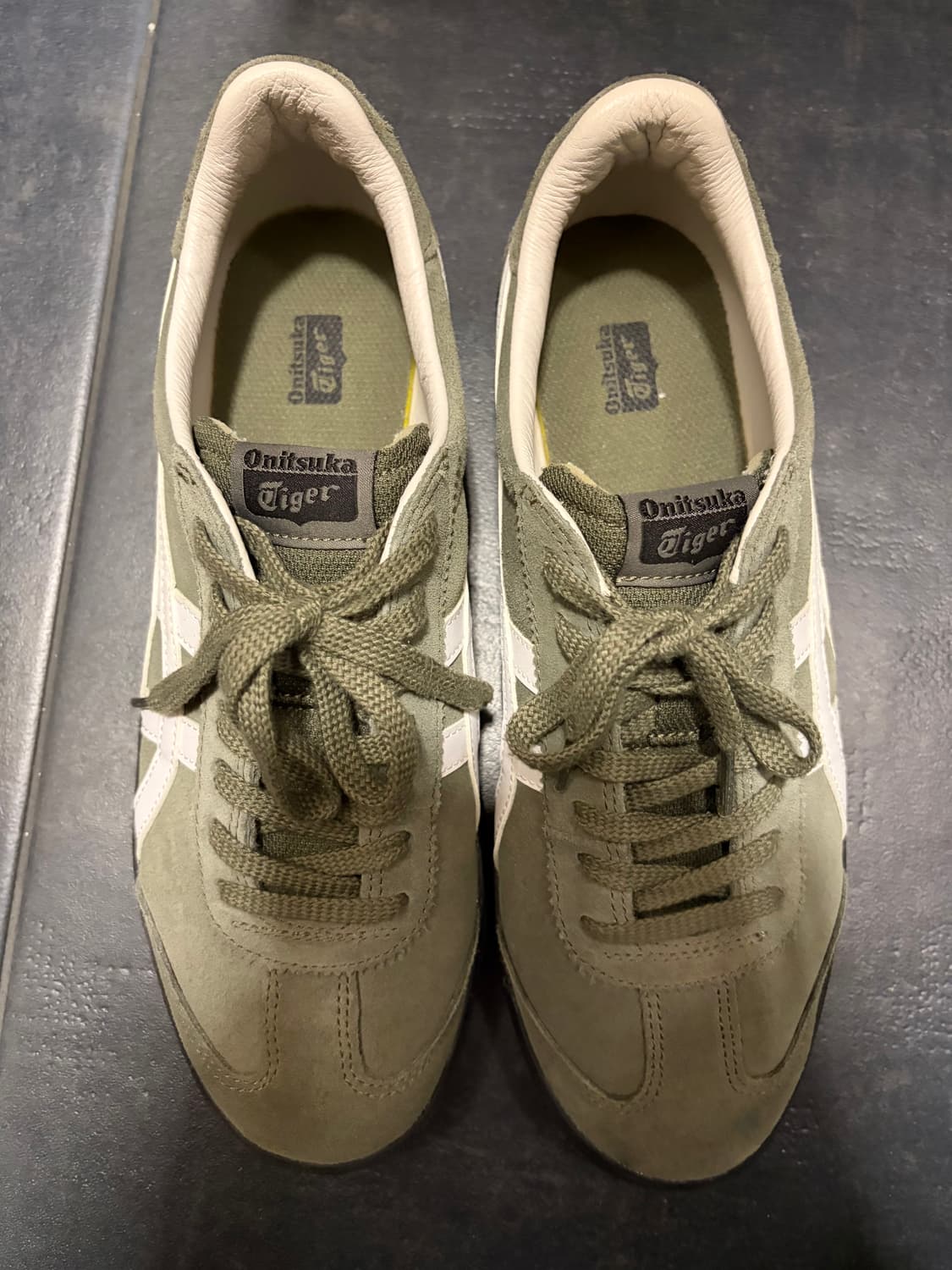 오니츠카타이거 토쿠텐 번트 그린 스니커즈(260) 상품이미지2