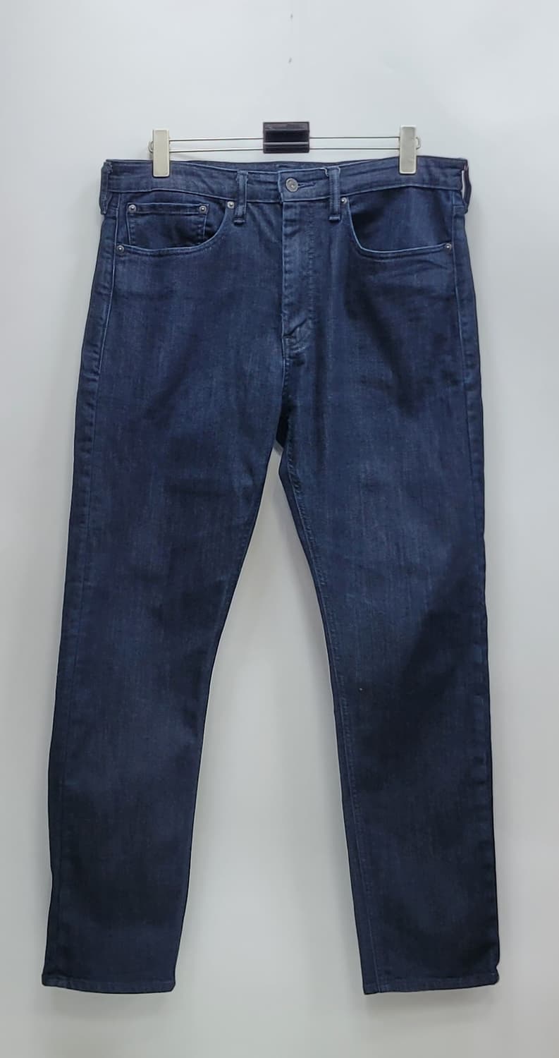 LEVI'S 리바이스 522 블랙가죽탭 데님 청바지 / 남 34 중청
 상품이미지1
