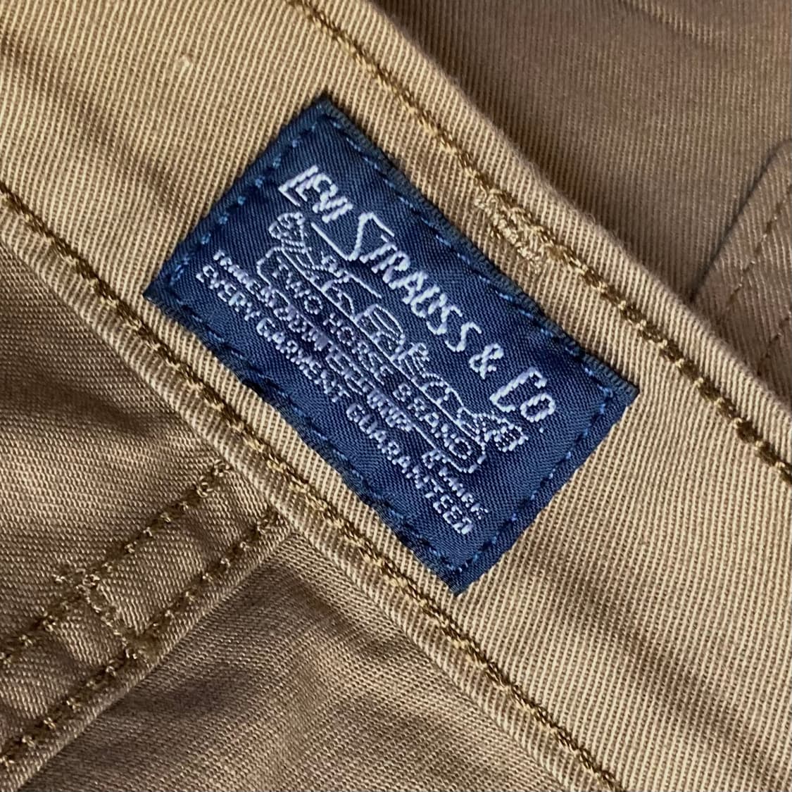 리바이스 브라운 코튼팬츠 34x32 상품이미지5