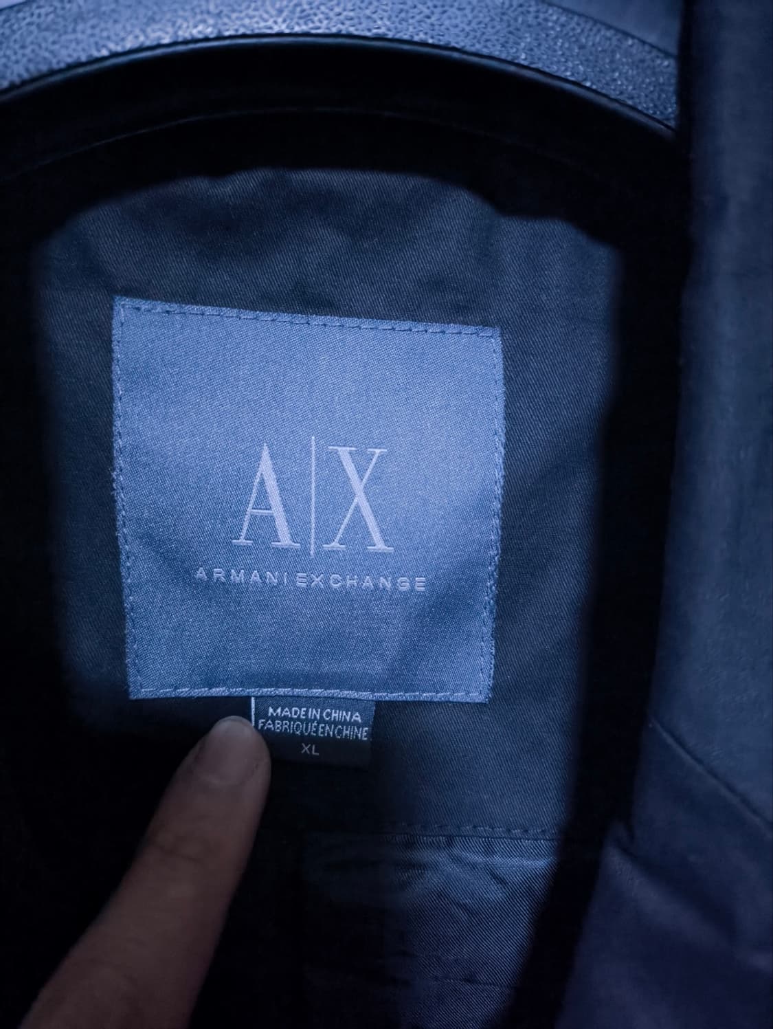 XL 알마니 나일론 블레이져 상품이미지2