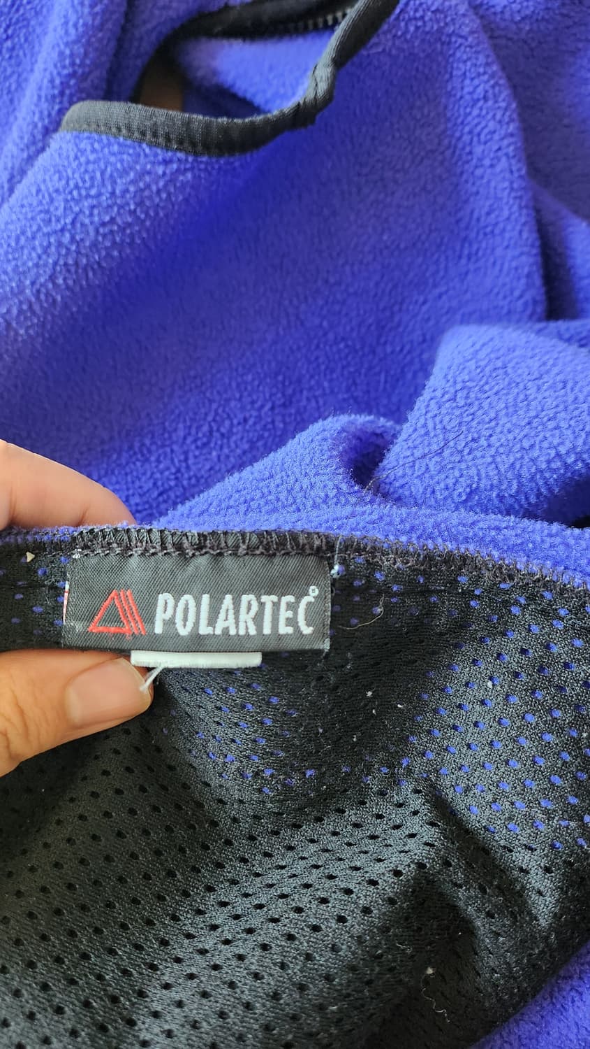 90s ebtek 에디바우어 플리스 베스트 L 상품이미지5