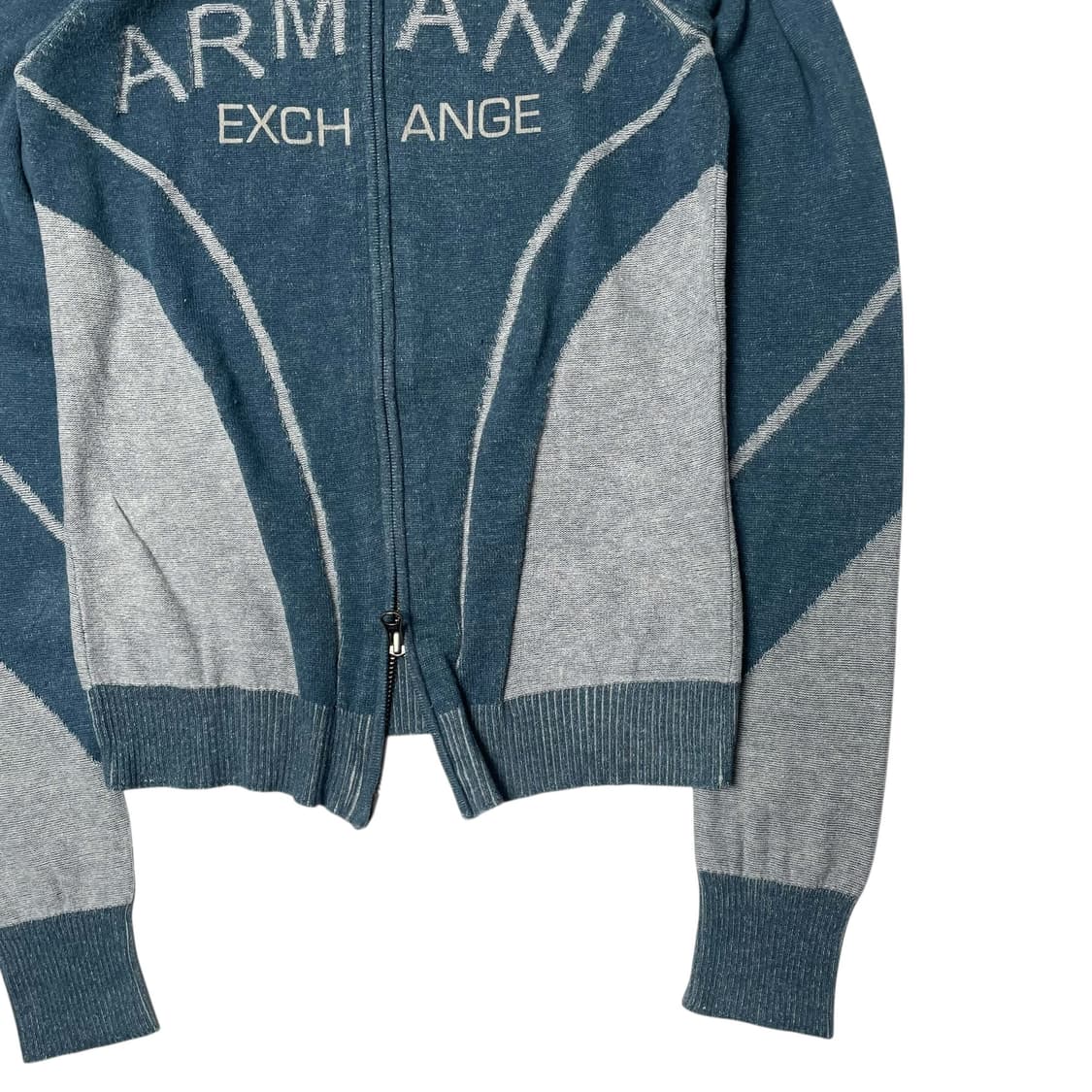 Armani exchange 커브드 라인 집업 후드 상품이미지4