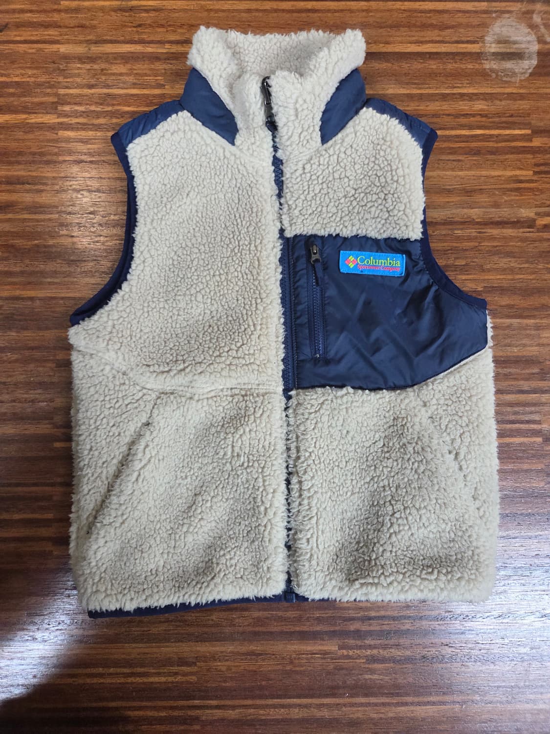 컬럼비아 키즈 리버시블 뽀글이 플리스 자켓 120 상품이미지1