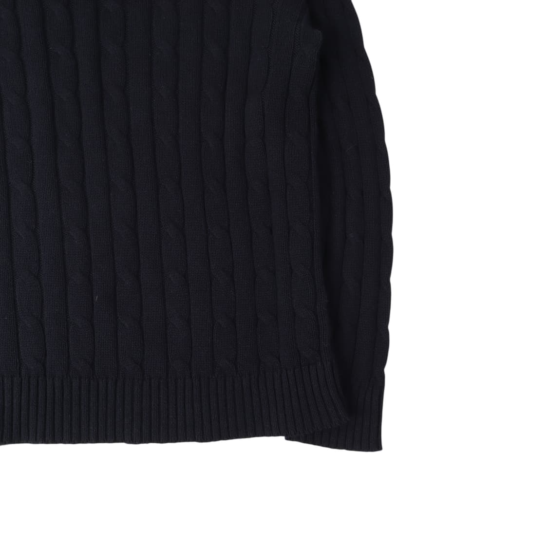 폴로 랄프로렌 QR 네이비 케이블 니트 상품이미지7