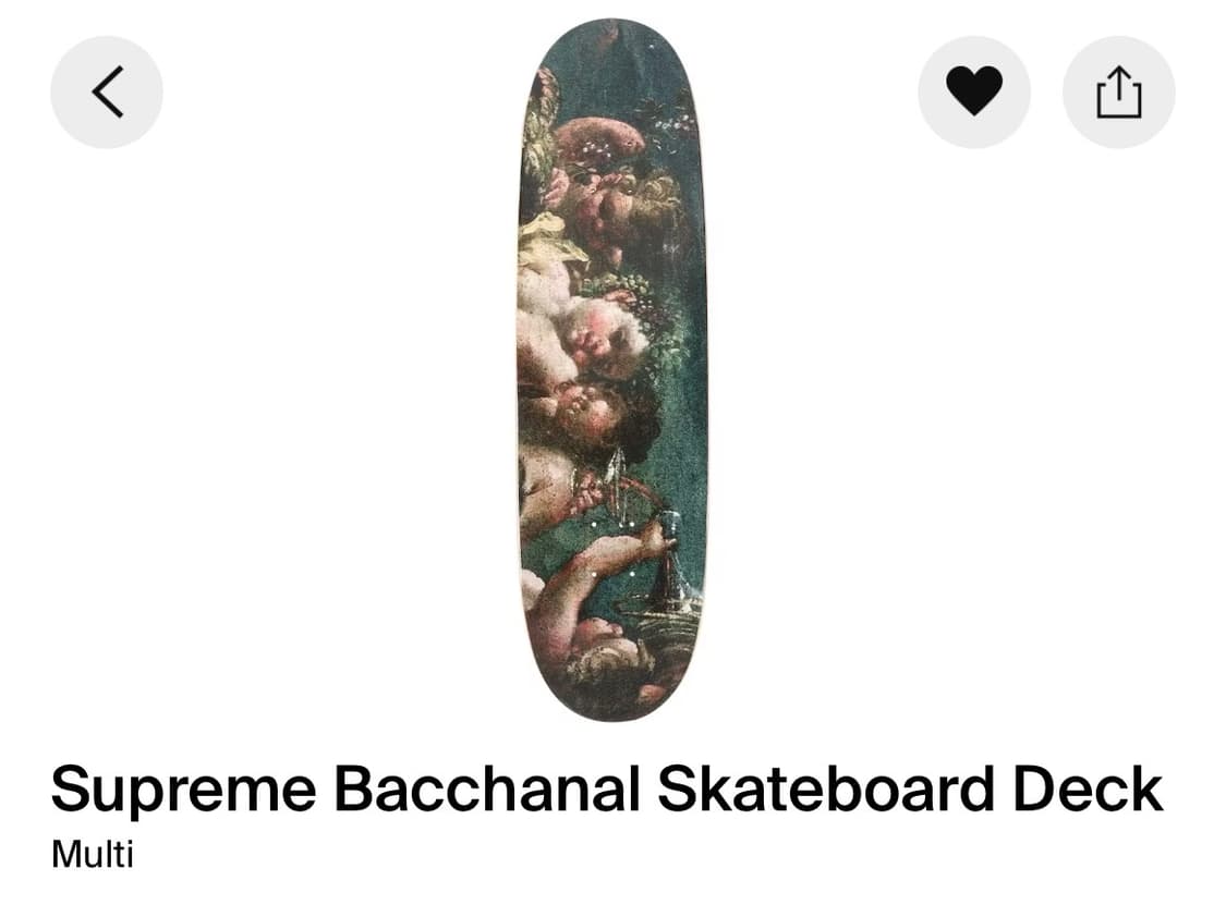 슈프림 스케이트 보드 상품이미지2